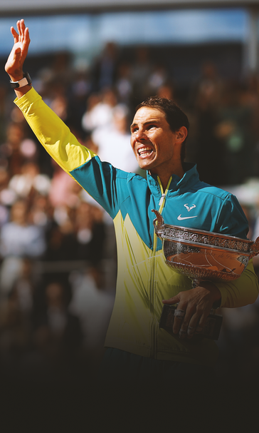 Rafael Nadal tops Ruud for 14th French Open title, 22nd Slam trophy